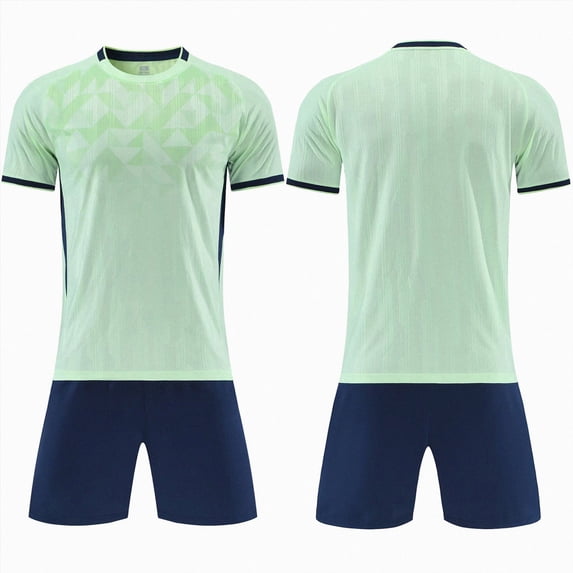 Hessimy Boys Short Suit Set Boys Summer Sports Set Boy's T-Shirt and Shorts Outfits Set Kids Summer Short Sleeve Top and Short Sets,Jogging Football Tracksuit 9-10 Years