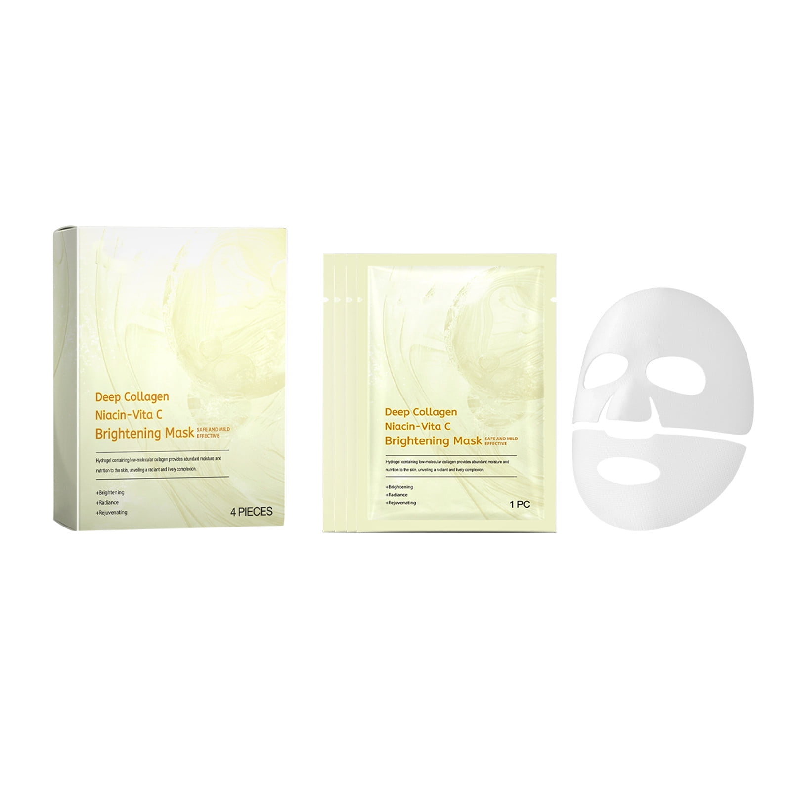 Hessimy Contains And Vitamin C, Real Deep Mask 58g | Facial Hydrogel ...