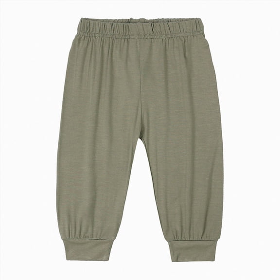 Hessimy Children Casual Pants Boys Comfortable And Breathable Handsome Cargo Pants Pajama Pants (AG,2-3 Years)