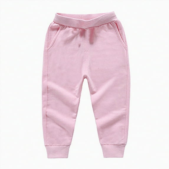 Hessimy Children Toddler Quick Dry Pull On Jogger Pants Baby Boy Pants Cargo Pants For Men Stretch Baby Boy Pants (Pink,12-18 Months)