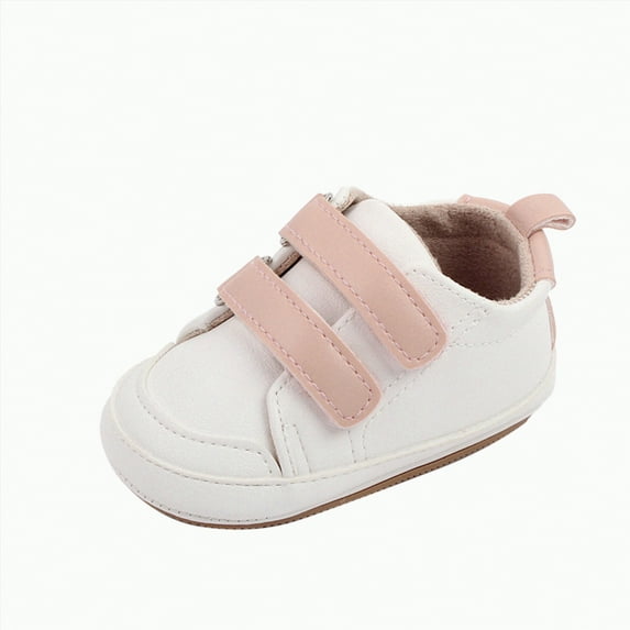 Hessimy Childrens Sports Shoes Girls Breathable Mesh White Shoes Fashionable Boys Running Shoes (Beige,6)