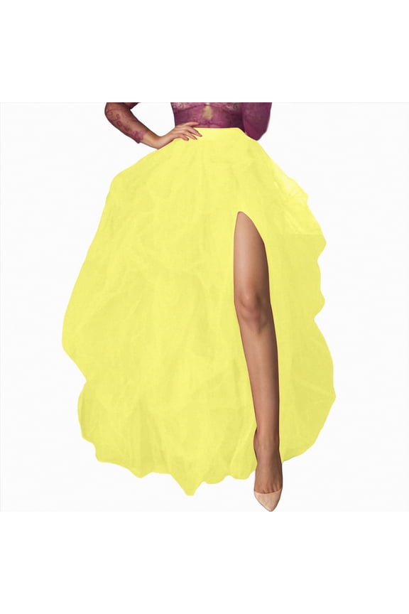 Fringe Dance Skirts for Women Teens Ballroom Latin Salsa Skirt Festive Rave Sexy Mini Shorts Skirt(Yellow,A)