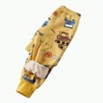 thumbnail image 1 of Hessimy Girl'S Flare Jegging Jeans Cargo Pants Big Kids Girls Painted Jeans Girls Fashionable And Comfortable Wide Leg Pants (Yellow,6-7 Years), 1 of 8