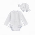 thumbnail image 1 of Hessimy Girl Swimsuit Infant Bathing Suit Newborn One Piece Cute Summer Beach Swim Suit（White，2-3 Years）, 1 of 2