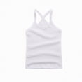 thumbnail image 1 of Hessimy Girl's Summer Basic Tee Tops Short Sleeve Crew Neck Casual Fitted T-Shirts,Fitted Tee(White,5-6 Years), 1 of 3