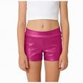 thumbnail image 1 of Hessimy Girls Athletic Shorts with Pockets Running Shorts Volleyball Soccer Shorts Elastic Waist(Hot Pink,10-11 Years), 1 of 6