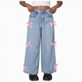 thumbnail image 1 of Hessimy Girls Leggings High Waist Stretchy Flare Pants Full Length Yoga Athletic Dance Teens Girl'S Pants Medium And Large Childrens (Blue,11-12 Years), 1 of 9
