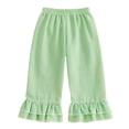 thumbnail image 1 of Hessimy Girls Soft Workout Sweatpants Lightweight Casual Athletic Joggers Pants with Pockets(Green,2-3 Years), 1 of 7