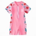 thumbnail image 1 of Hessimy Girls Tankini Swimsuit Two Piece Cross Straps Back Bathing Suits with Pockets Shorts Kids Swimwear Sets（Pink,9-10 Years), 1 of 5