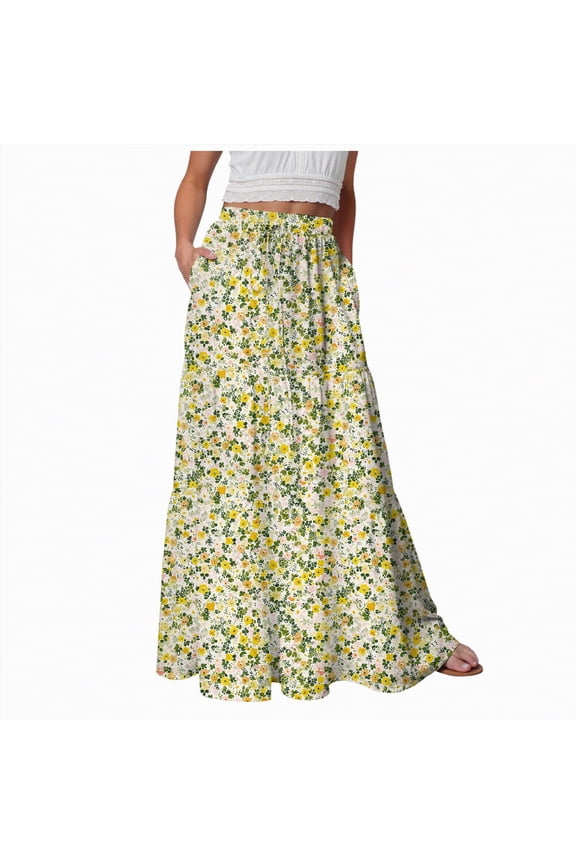 High Waisted Skirts for Women Tulip Hem Ruched Asymmetrical Bodycon Pencil Skirts Date Night Outfits,Tulip Hem,Date Night(Yellow,M)