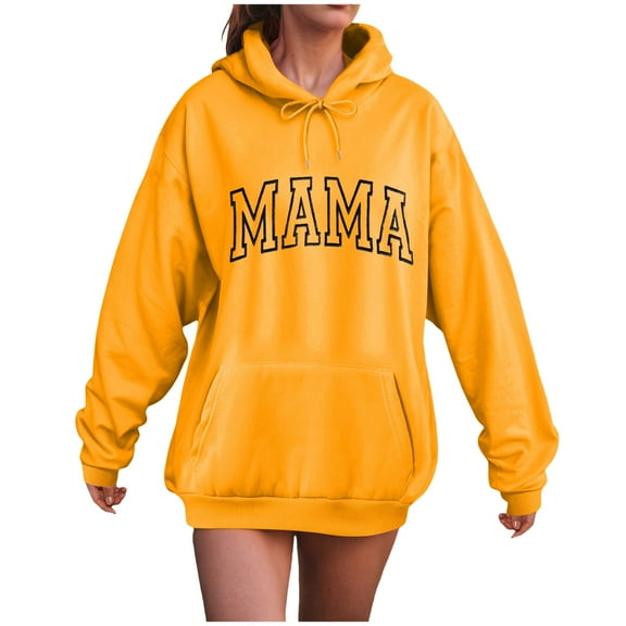 Hessimy Women Casual Full Hoodie Comfy Loose Long Sleeve Sweatshirt Jacket With Pockets Essentials Short Hoodie Pullover Women Blouses Short Hoodie hoodies for girls(A26-Yellow,S)