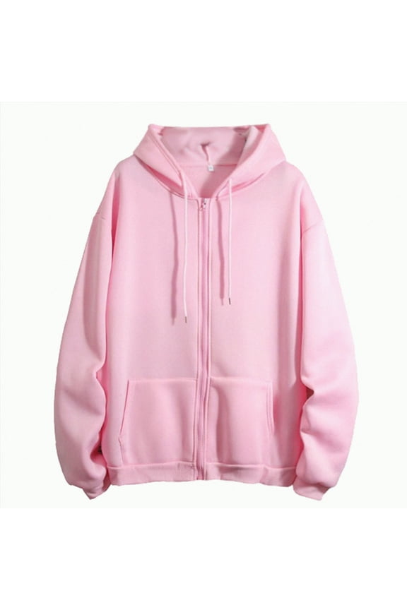 Hoodies For Women Sherpa Pullover Half Zip Fuzzy Fleece Oversized Sweatshirt Long Sleeve Plush Quarter Zip Pullover With Pocket Essentials Hoodie Y2k (Pink,XL)