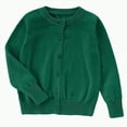 thumbnail image 1 of Hessimy Baby Boys Girls Fall Cable Knit Sweater Long Sleeve Solid Knitwear Tops Toddler Casual Warm Autumn Winter Pullovers Clothes 0-3m (Dark Green,4-5 Years), 1 of 5