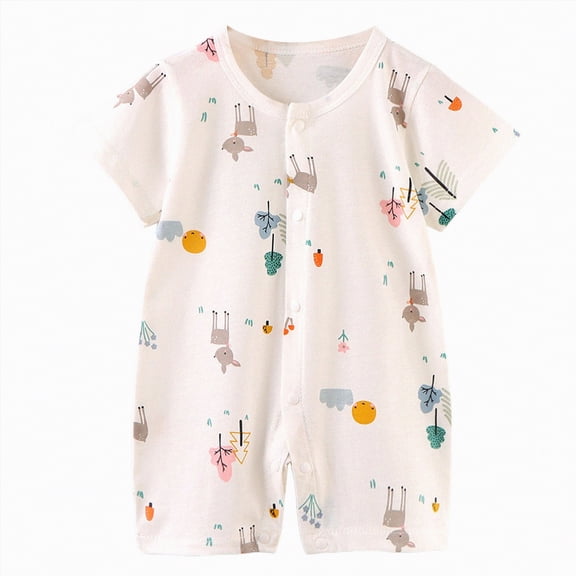 Hessimy Infant Baby Boys Little Brother Romper Jumpsuit Bodysuit Winter Clothes Outfits short sleeve bodysuit button (Yellow,6-12 Months)