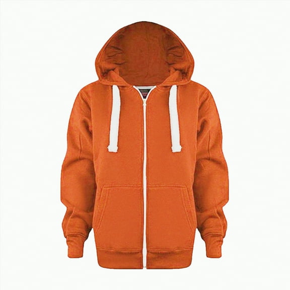 Hessimy Jackets For Kids Casual Toddler Baby Girls Knitted Sweater Long Sleeve Cardigan Open Front Coats Fall Winter Solid Jacket For Cute Lightweight Pullovers (Orange,6-7 Years)