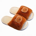 thumbnail image 1 of Hessimy Kids Boys Girls Warm Slippers Kids Non-Slip Winter Indoor Household Shoes Kids Slippers Cow Slippers Boys Slippers Toddler House Slippers (Brown,10), 1 of 4