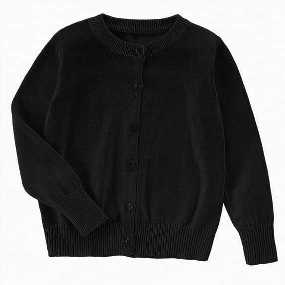 Hessimy Baby Boys Girls Fall Cable Knit Sweater Long Sleeve Solid Knitwear Tops Toddler Casual Warm Autumn Winter Pullovers Clothes 0-3m (Black,11-12 Years)