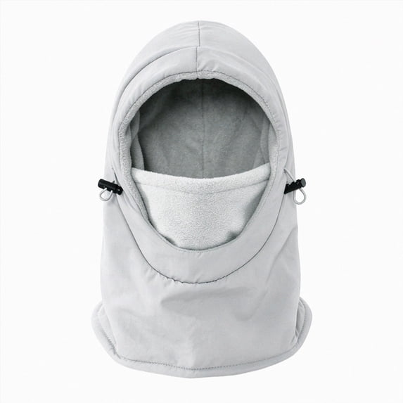 Hessimy Kids Fleece Balaclava Hood with Adjustable Drawstring,Winter Windproof Face and Neck Cover