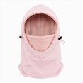 thumbnail image 1 of Hessimy Kids Fleece Balaclava Hood with Adjustable Drawstring,Winter Windproof Face and Neck Cover, 1 of 9