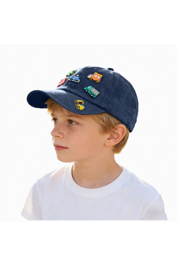 Kids Lightweight Quick Drying Sun Hat UV Protection Caps Boys Girls UPF50 Baseball Caps Run Beach Water(Dark BlueOne Size)