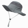 thumbnail image 1 of Hessimy Kids Sun Hat UPF 50+ Sun Protective Bucket Hat for Boys Girls Wide Brim Summer Beach Fishing Safari Adjustable Hat, 1 of 1