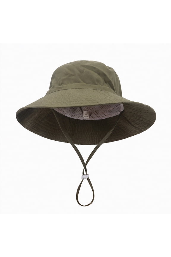 Kids Sun Hat for Boys Girls Bucket Hats UV Protection Summer Hat for Kids Wide Brim Fishing Hat