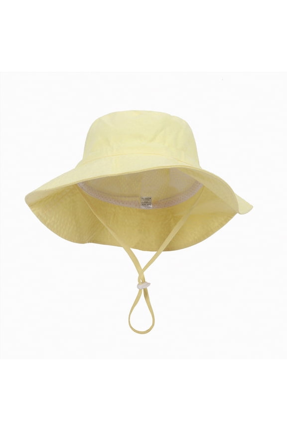 Kids Sun Hat for Boys Girls Bucket Hats UV Protection Summer Hat for Kids Wide Brim Fishing Hat