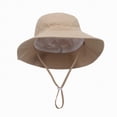 thumbnail image 1 of Hessimy Kids Sun Hat for Boys Girls Bucket Hats UV Protection Summer Hat for Kids Wide Brim Fishing Hat, 1 of 1