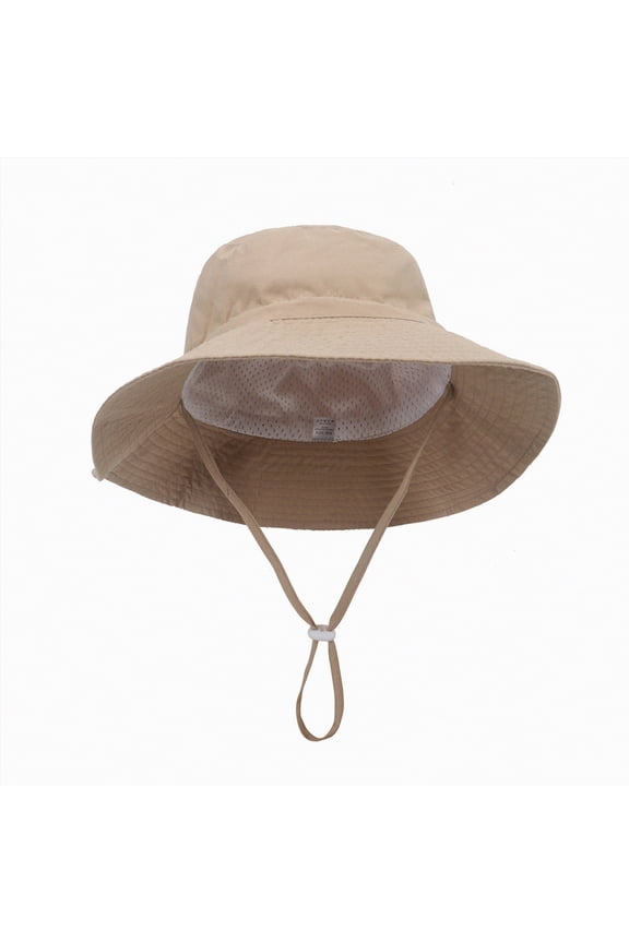 Kids Sun Hat for Boys Girls Bucket Hats UV Protection Summer Hat for Kids Wide Brim Fishing Hat