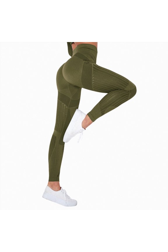 Leggings for Women - High Waisted Full Length Buttery Soft Yoga Pants for Workout Athletic Daily(AG,M)