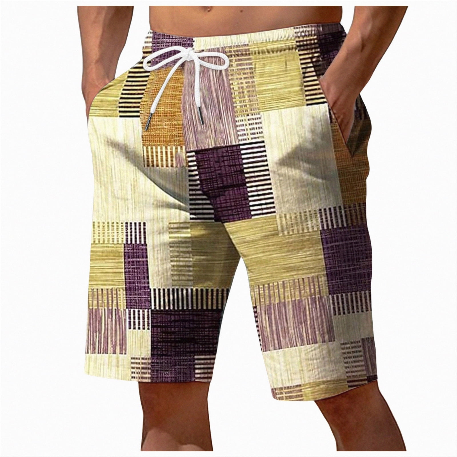 Hessimy Men Beach Shorts Trunks - Board Shorts for Men Swim - Summer ...