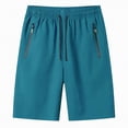 thumbnail image 1 of Hessimy Men's Fishing Shorts,Hiking Shorts Quick Dry Comfortable UPF 50+,Pockets,Shorts for Men,Inseam(Blue,L), 1 of 4