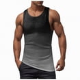 thumbnail image 1 of Hessimy Men’s Sleeveless Compression Shirts, Quick Dry Running Sports Workout Athletic Base Layer Tank Tops（Black,XXL), 1 of 1
