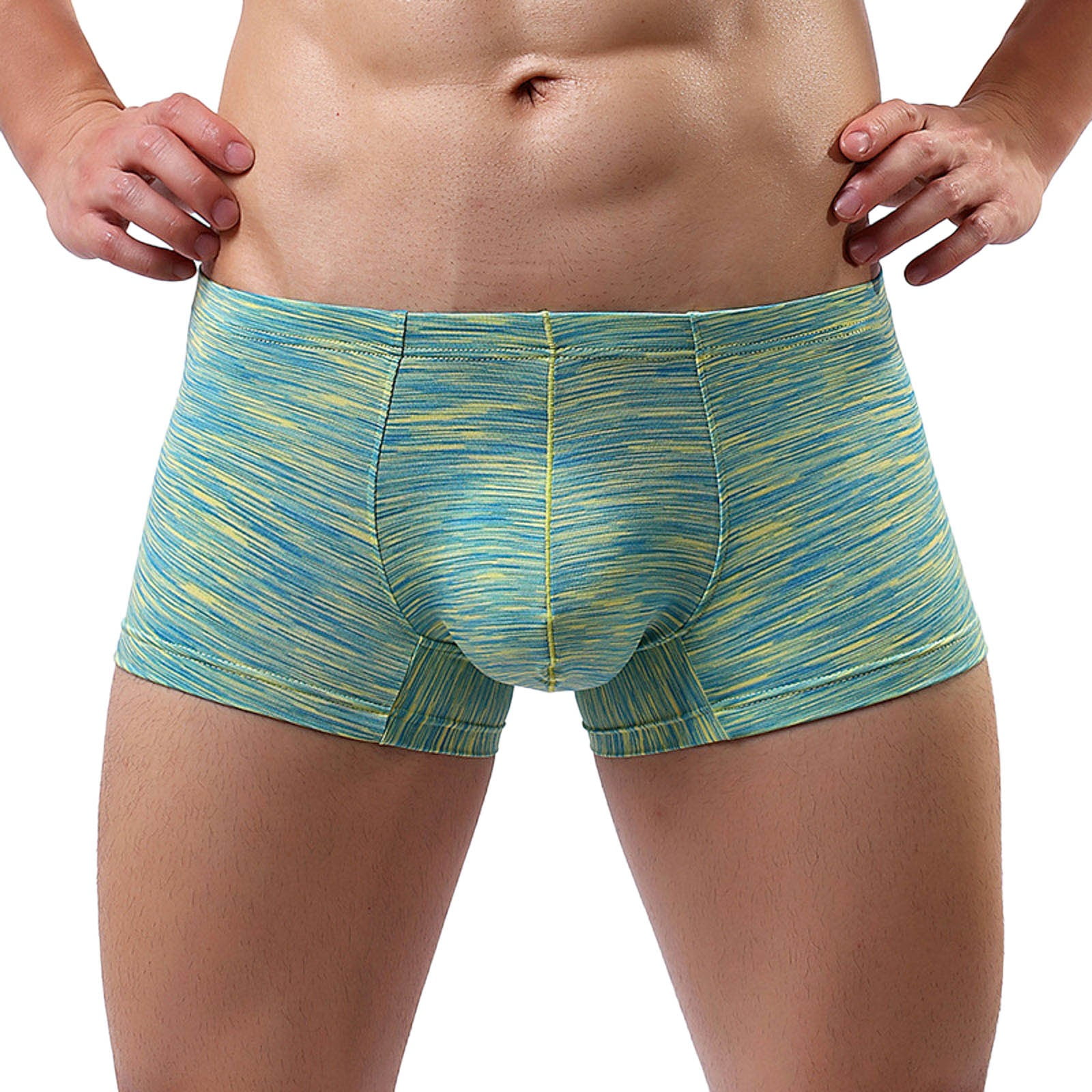 Hessimy Men's Underwear – Performance Compression Boxer Briefs with ...