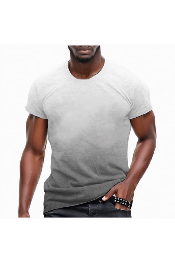 Mens Loose Fit Heavyweight Short-Sleeve Pocket T-Shirt Also Available in Big & Tall,Durable Fabric(Grey,XXXL)