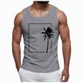 thumbnail image 1 of Hessimy Mens Tank Top - Sleeveless Athletic Shirt - Breathable Cotton, Classic Fit for Beach, Training & Casual Wear（Light Gray,XXL), 1 of 1