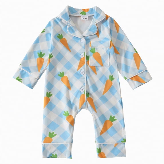 Hessimy Newborn Baby Girl Golf Outfit Smocked Golf Cart Bubble Romper Ruffle Onesie Bodysuit Infant Summer Clothes(Blue