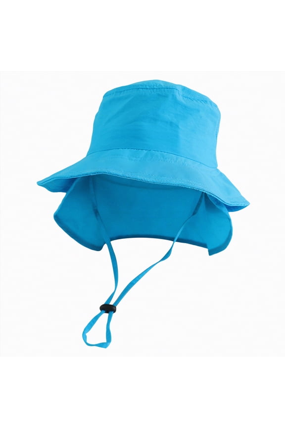 Outdoor UV Sun Hat for Toddler Baby Boys Girls Safari Fishing Hat UPF 50+