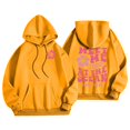 thumbnail image 1 of Hessimy Oversized Hoodies for Women 2024 Fall Clothes Teen Girls Preppy Graphic Sweatshirts Cute Letter Printed Pullover Top(Z04-Yellow,S）, 1 of 7
