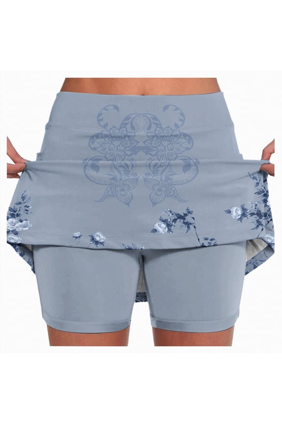 Sexy Skirt for Women Solid Ruffle Lingerie Skirt,Sexy Ruffle,Lingerie Skirt(Blue,XL)