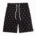 thumbnail image 1 of Hessimy Swim Trunks Boys Quick Dry Toddler Bathing Suits for Kids Swimsuit Above The Knee Boys Swim Shorts（Black,10-12 Years), 1 of 2