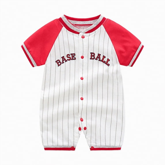 Hessimy Tank Top Bodysuits for Baby Boy Super Soft One-Piece Toddler Bodysuit,Stylish(Red,9-12 Months)