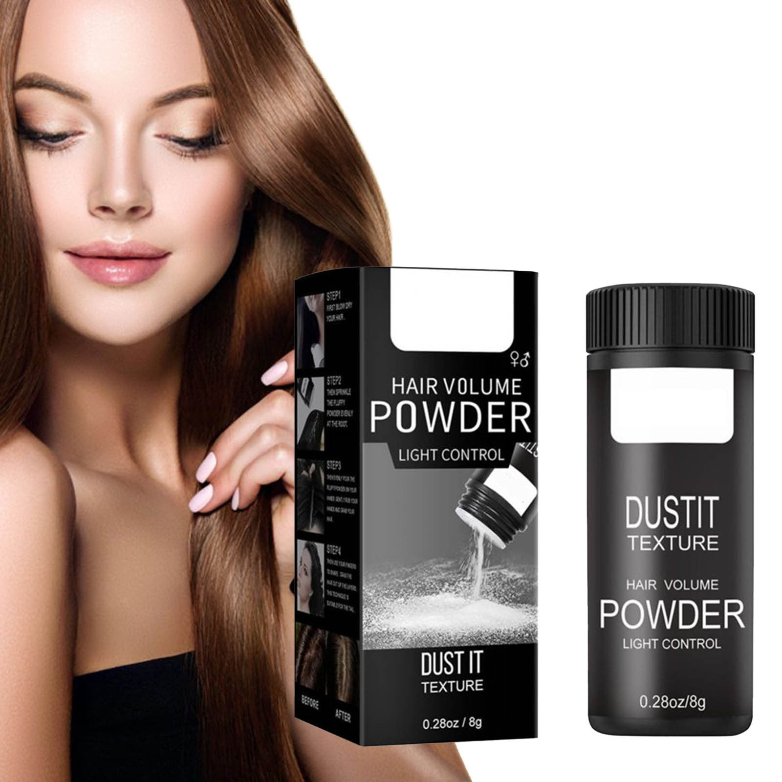 Hessimy Texture Powder Hair Volume Powder 8g,Keep Hair Soft