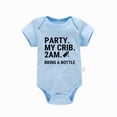 thumbnail image 1 of Hessimy Toddler Baby Girl Clothes Summer Smocked Bubble Romper Embroidery Onesie Short Sleeve Bodysuit Cute Outfits(Blue, 1 of 4