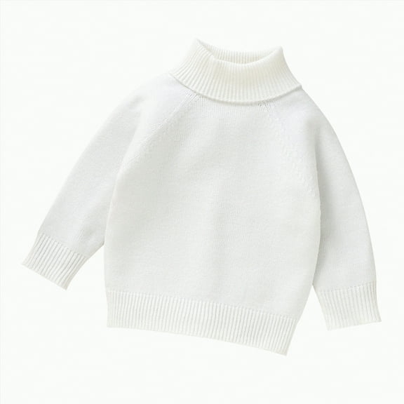 Hessimy Toddler Baby Girl Sweater Big Sister Long Sleeve Knit Pullover Top Sister Outfits Fall Winter Clothes Button Cardign Pullover Knit Outerwear Girls Cardigan (White,9-12 Months)