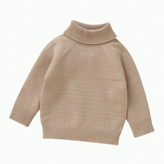 Hessimy Toddler Baby Girl Sweater Big Sister Long Sleeve Knit Pullover Top Sister Outfits Fall Winter Clothes Button Cardign Pullover Knit Outerwear Girls Cardigan (Khaki,6-9 Months)