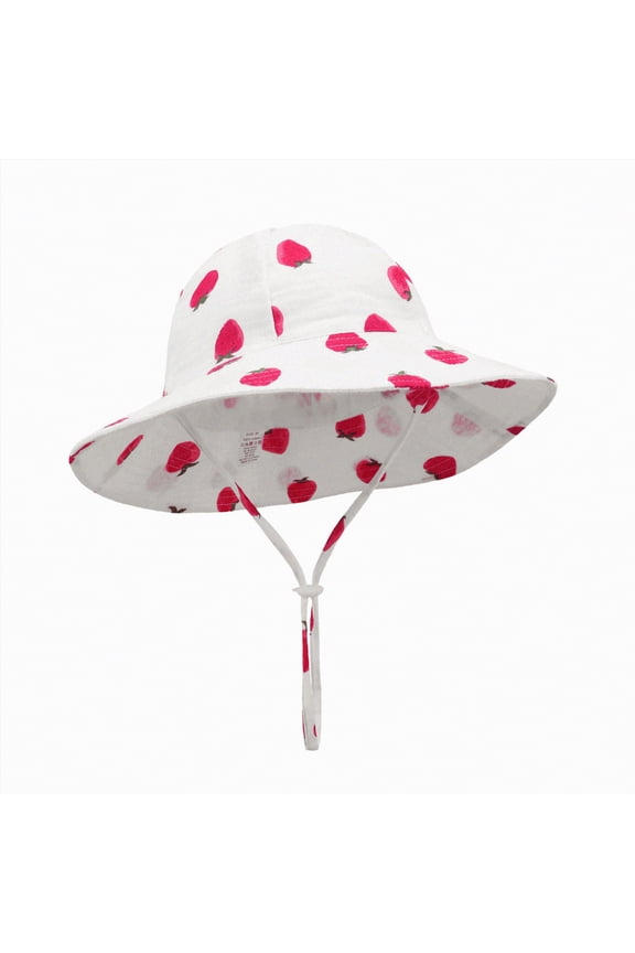 Toddler Baby Sun Hat Summer UPF 50+ Protection for Boys Girls Kids Adjustable Beach Hats with Bucket Wide Brim Outdoor