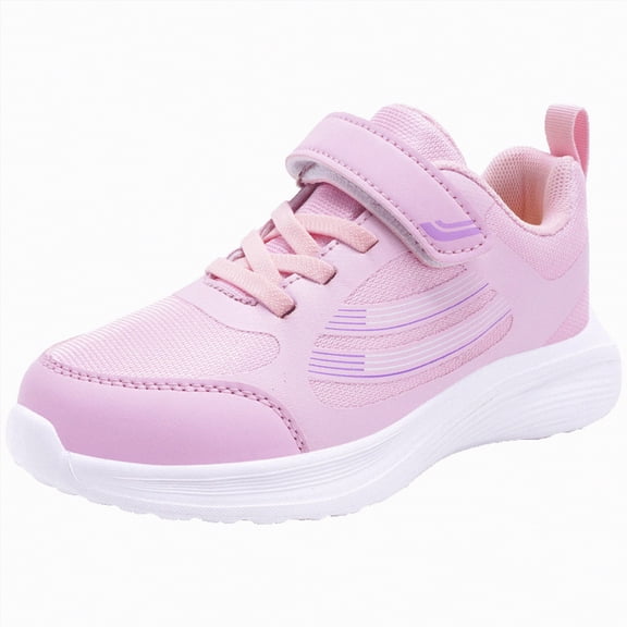 Hessimy Toddler & Big Kids Knit Cage Sneakers Girls Shoes Walking Shoes Toddler Shoes Casual Sports Running Shoes (Pink,4)