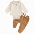 thumbnail image 1 of Hessimy Toddler Boy Cartoon Print Short Sleeve Top and Shorts 2 Piece Pajama Set,Cartoon Pjs(Beige,6-9 Months), 1 of 4