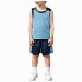 thumbnail image 1 of Hessimy Toddler Boy Pajamas Little Boys Summer Pajamas 2 Piece Short Sleeve Top and Shorts Sets Kids Sleepwears,&nbsp;Kids Pjs(Dark Blue,13-14 Years), 1 of 3